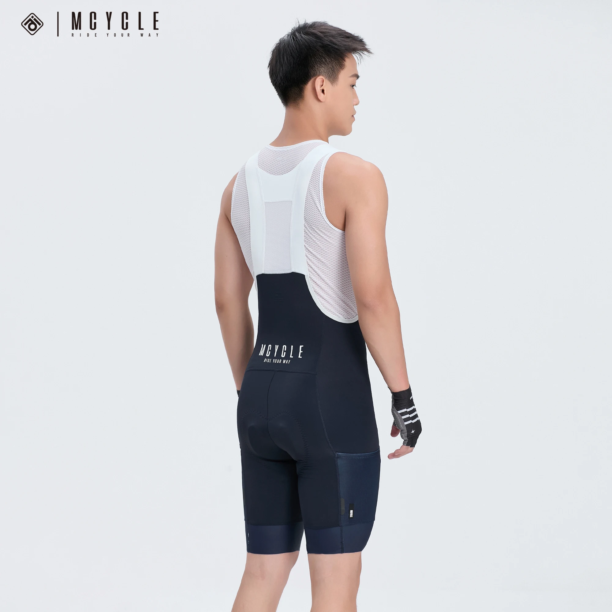 Mcycle Summer Breathable Cycling Bib Shorts for Customizable Sport Tights Short Quick-Dry Padded Cycling Short
