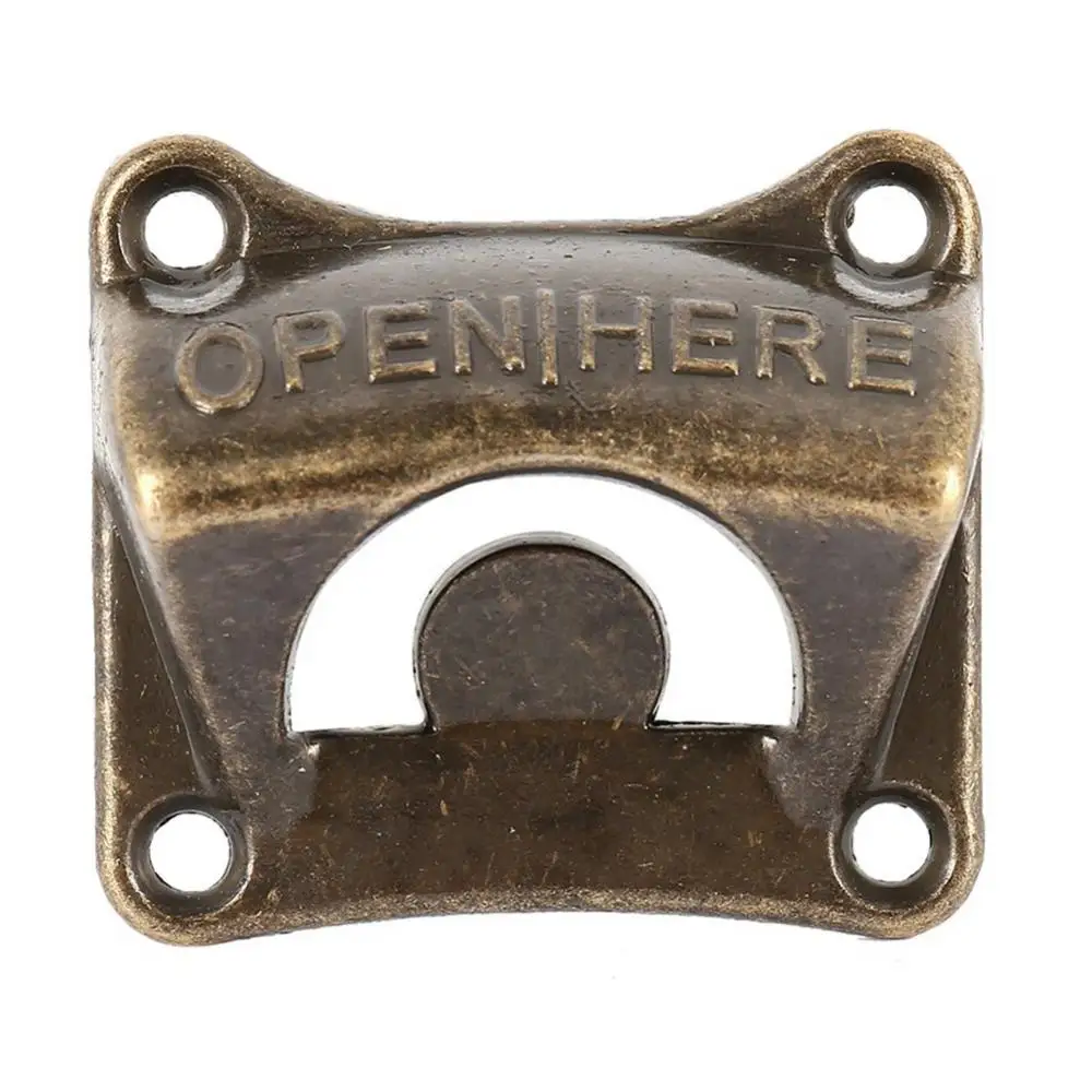 Bottle Opener Vintage Bronze Wall Mounted