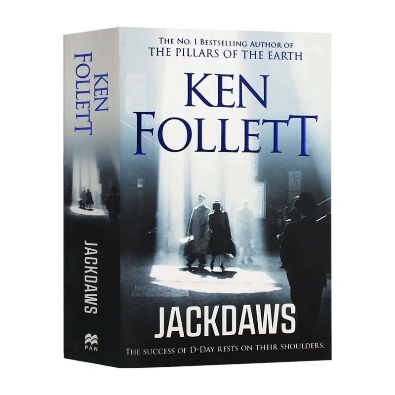 

Jackdaws Ken Follett, Bestselling books in english, Mystery novels 9781509865420