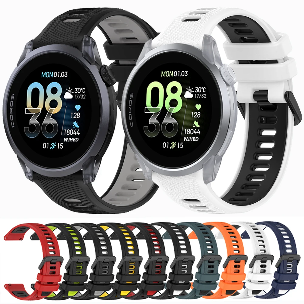 Premium Rubber Sports Watch Band – Versatile Replacement Strap