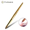 TIANMI Kolinsky Acrylic Nail Brush Art Nail Extension UV Gel Builder Tools Golden Nail Brushes Manicure Coating Drawing Pen 1