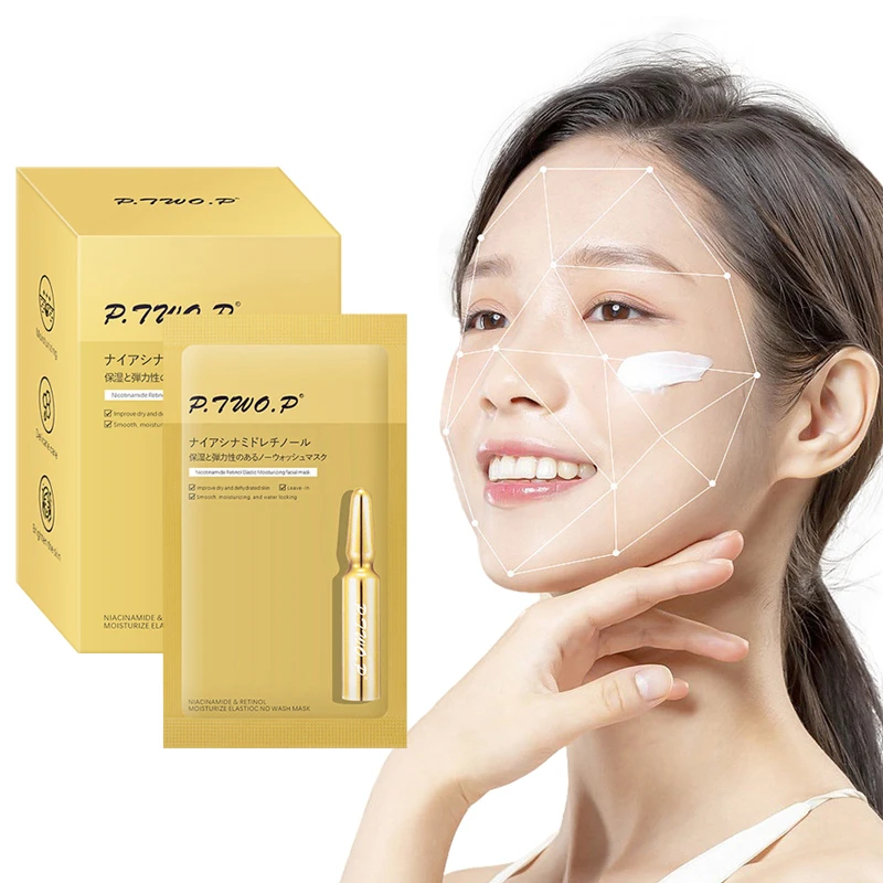 30pcsFaceMaskCollagenMoisturizingHyaluronicAcidFacialMask