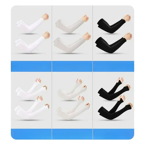 FPS ESports Special Ice Sleeves Unisex Silk Non-slip Anti-sweat Wrist Guards Professional ESports Arm Sleeves Sport Accessories - Image 3