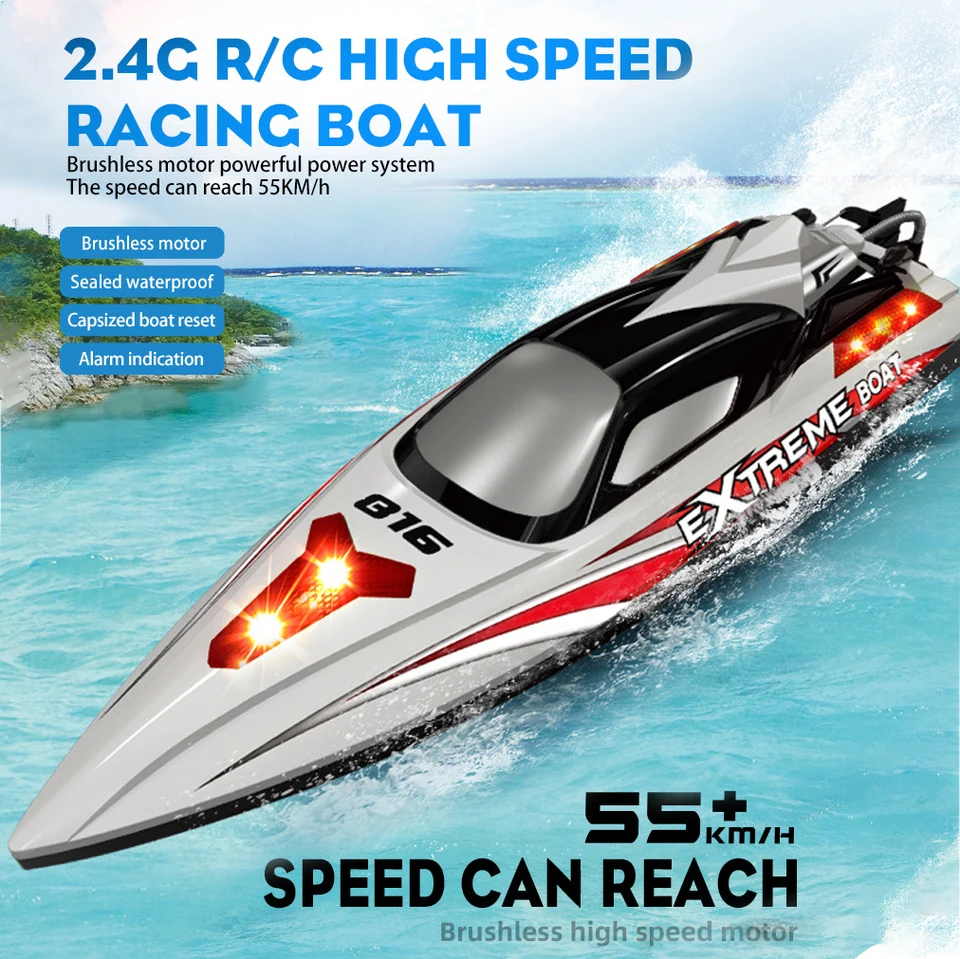 Hongxunjie HJ816PRO High-speed 55KM/H Speedboat Competitive Racing
