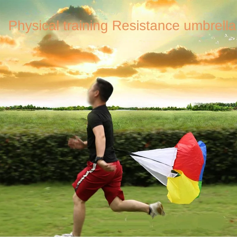 

Children Football Training Resistance Umbrella Strength Physical Fitness Training Umbrella Run Explosive Power Speed Umbrella