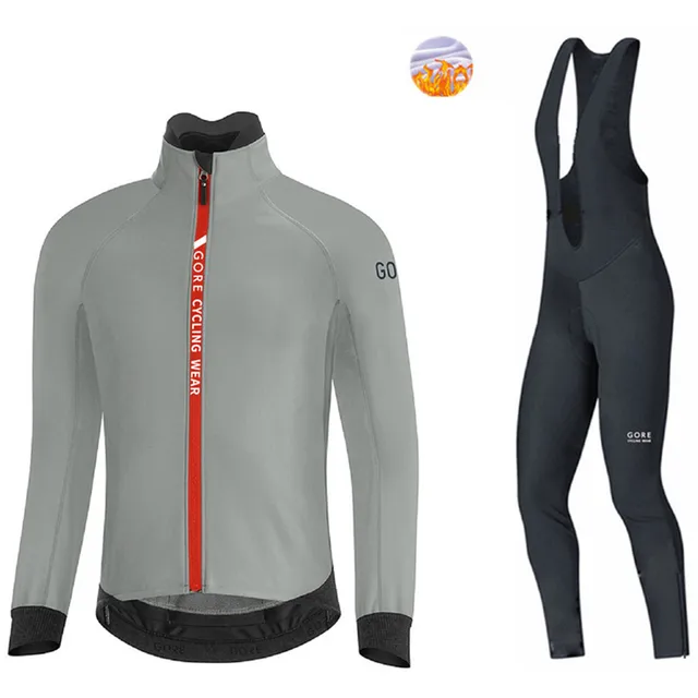 GORE CYCLING WEAR Winter Long-Sleeved Team Suit: Warmth and Style for Your Riding Adventures