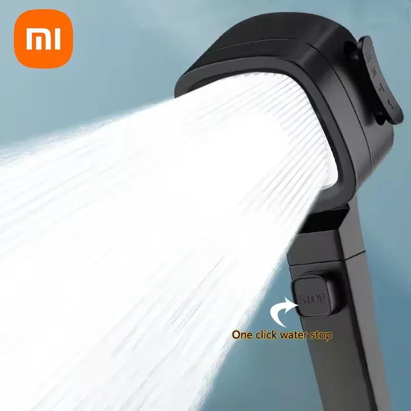 Xiaomi ارتفاع ضغط دش رئيس 3-طرق قابل للتعديل دش رؤساء مجموعة الحمام الذكي  قابل للتعديل جديد Mijia دش الملحقات