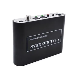 Advanced 5.1 Audio Decoder and Digital - to - Analog Sound Converter (USB)