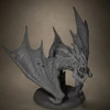Bloodhunter Dire Bat Miniatures Unpainted Miniatures for Tabletop and Role Playing Games Room Decoration 5