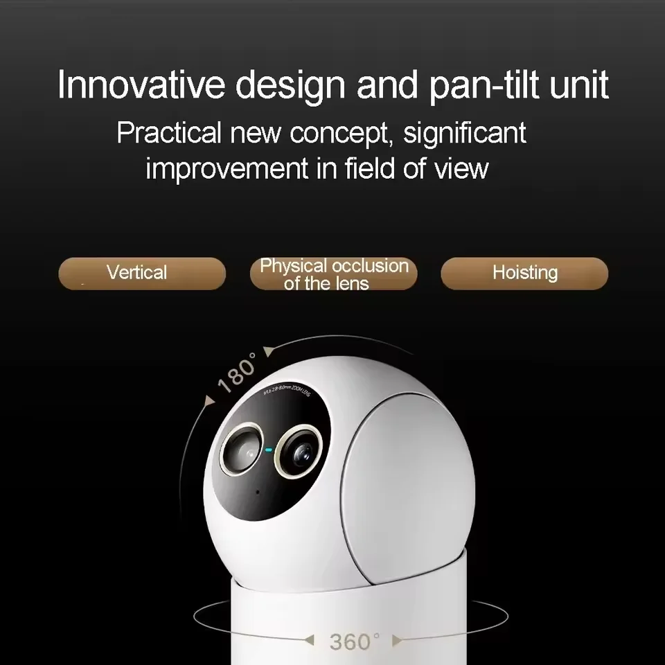NUOVA Telecamera Intelligente Xiaomi 4 Edizione Zoom 9X con Riconoscimento Facciale AI, Controllo Gestuale, Chiamata Vocale Bidirezionale per App Mi Home CN - immagine 2