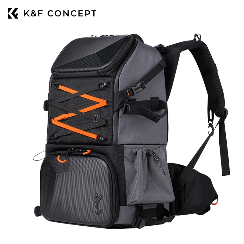 K & F 컨셉 카메라 백팩, 다기능 야외 대형 사진 가방, 방수 충격 방지 하이킹 여행 DSLR 백팩