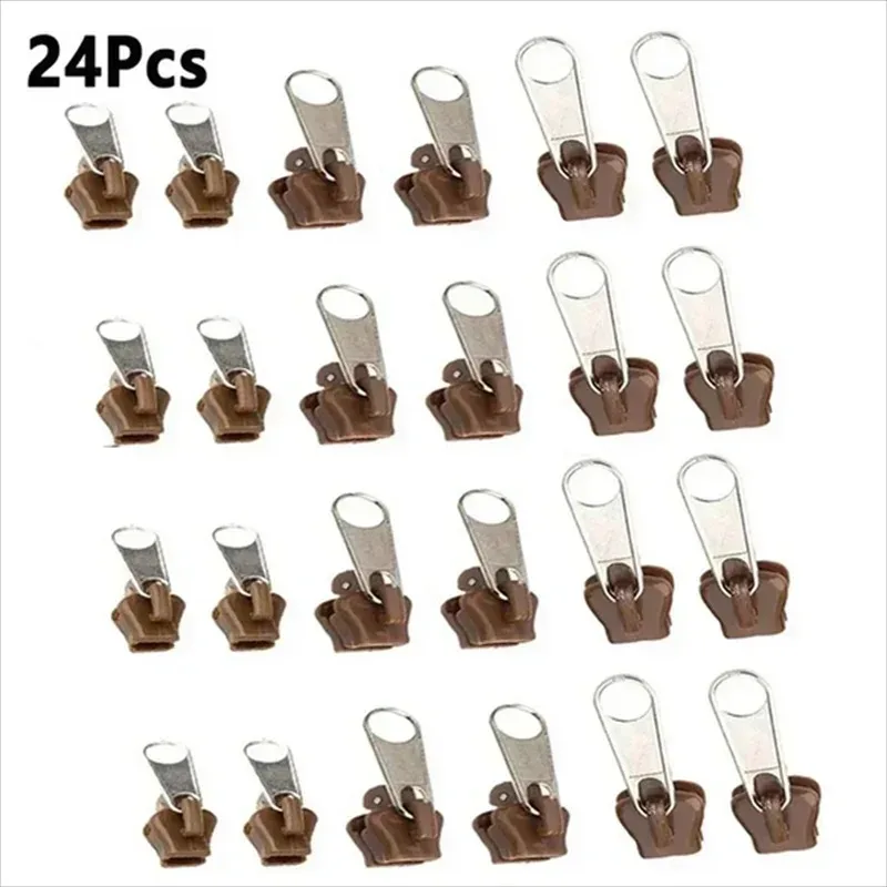 Kit De Reparación De Cremalleras, 6 Piezas Repuesto Universal Dientes