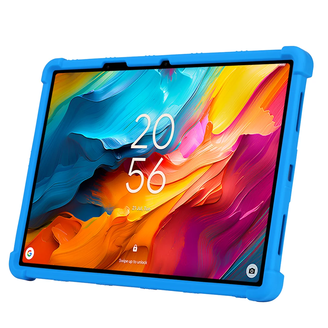 Multi-Color Silicone Shockproof Case with Hidden Stand and Full Protection