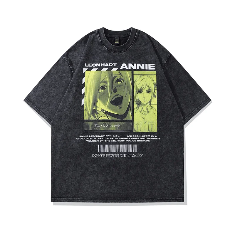 

Harajuku Fashion T Shirts Men 100% Cotton Oversized Japanese Anime Girls Cartoon Printed Streetwear Vintage Gothic Kpop T-shirts
