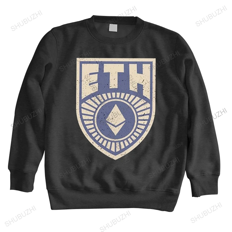 

Винтажные свитшоты для эфириума, мужская хлопковая толстовка в горошек, красивый свитшот, худи для криптовалюты