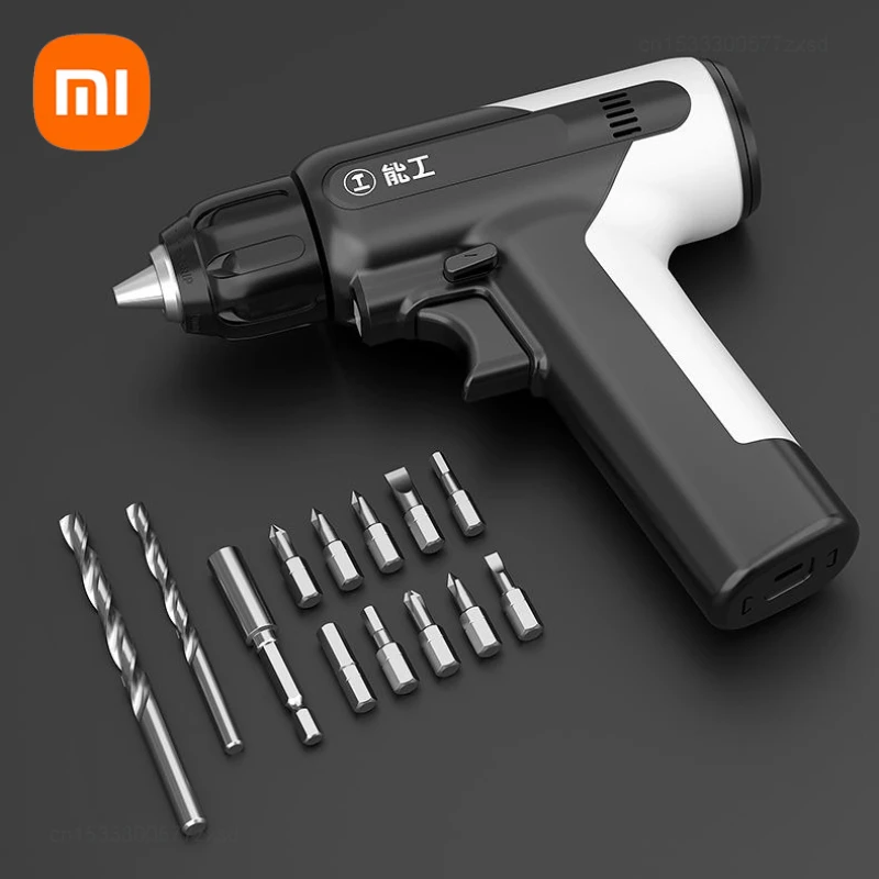

Ручная дрель Xiaomi GREENER 7,2 В, многофункциональная электрическая ручная дрель с высоким крутящим моментом, отвертка, домашний перезаряжаемый сверлильный электроинструмент
