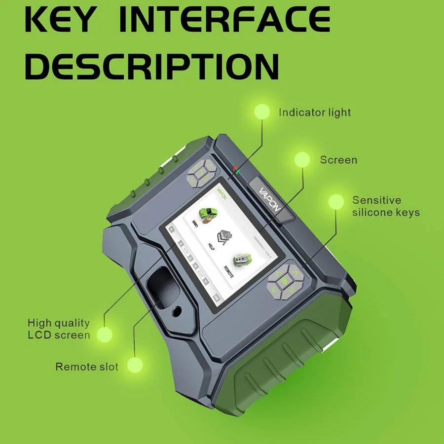 Vapon VP996 Auto Key Programmer Integrate Chip Detection for American cars Programming Lifetime Free Update No Token Limitation