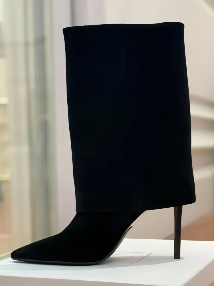 Dana Flared Stiletto Boot - Image 8