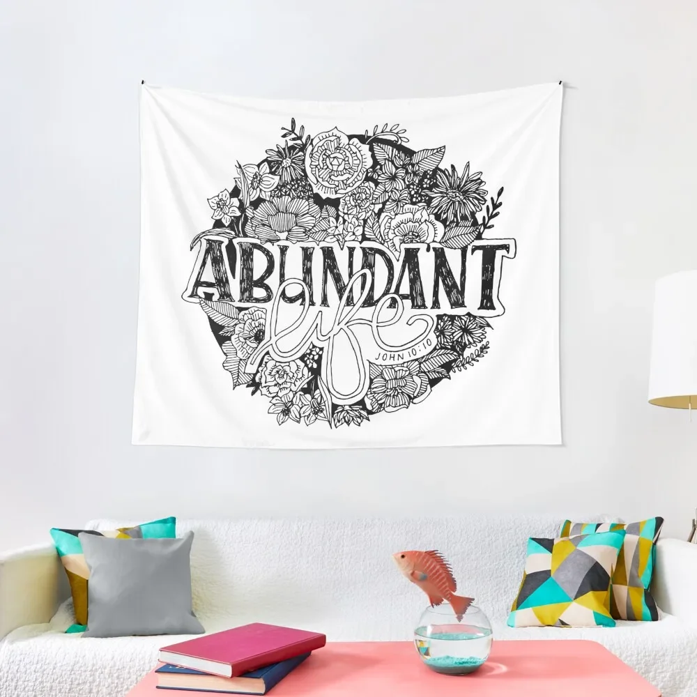 

Abundant Life Tapestry House Decorations Aesthetic Room Decoration Room Decorator Tapestry