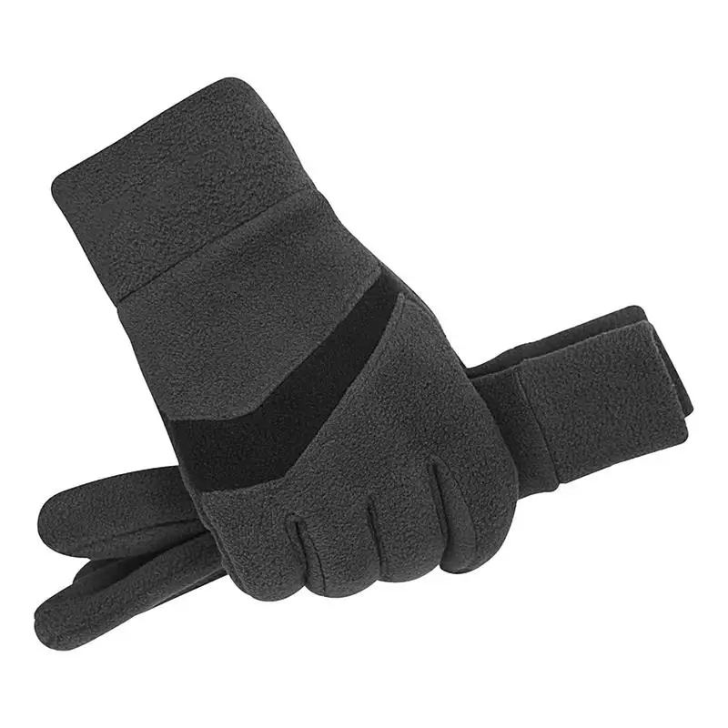 

Теплые термоперчатки, Нескользящие уличные перчатки, зимние перчатки, ветрозащитные утолщенные теплые зимние перчатки для велосипедов с сенсорным экраном