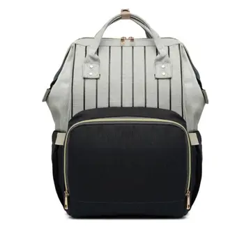 MISS LULU zaino multifunzionale per cambio pannolini per bambini, elegante, spazioso e resistente per i genitori in strada 1