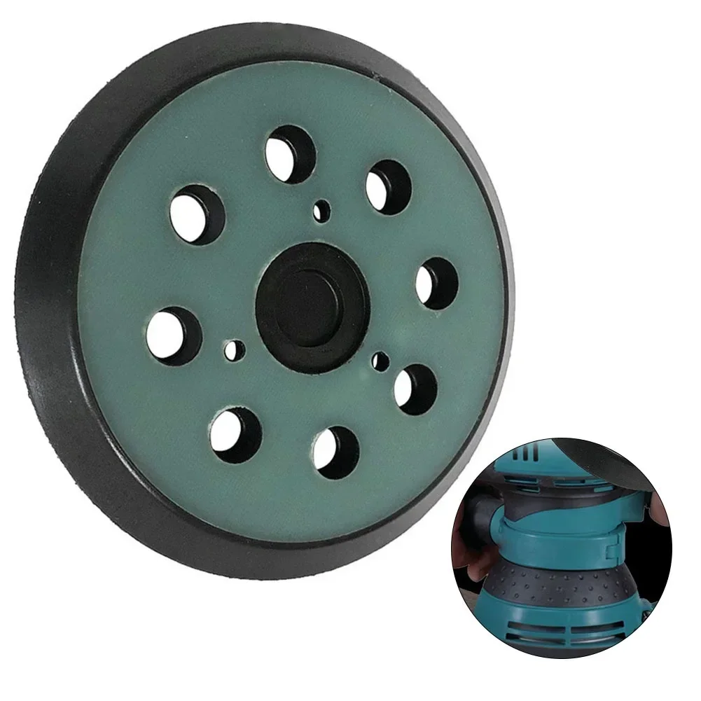 125mm Sander Backing Pad 5'' 8 Holes Hook And Loop Sanding Disc Polishing Pad For BO5021 BO5031 BO5041 Orbit Random-Sander