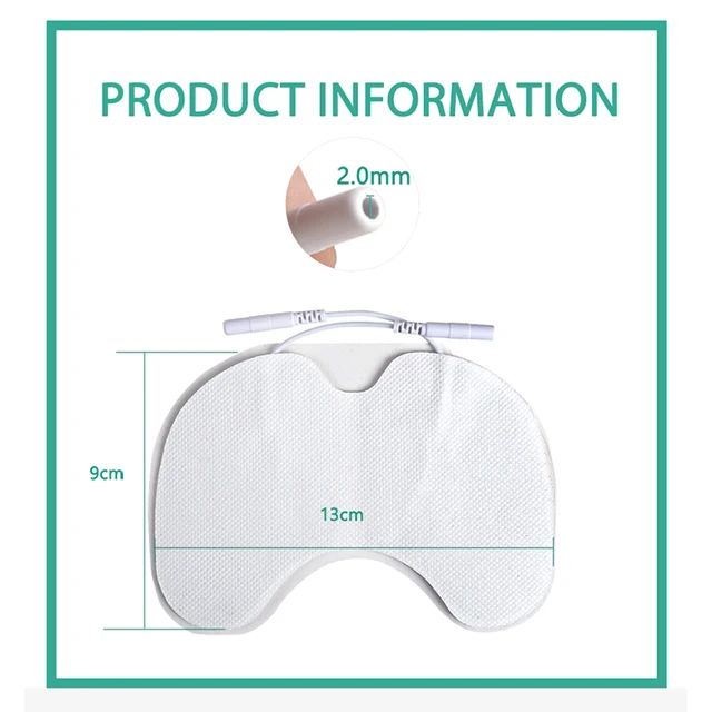 Electrode pads for Tens device machines EMS muscle stimulators Accessories Self-adhesive replacement electrode pads for knees 6