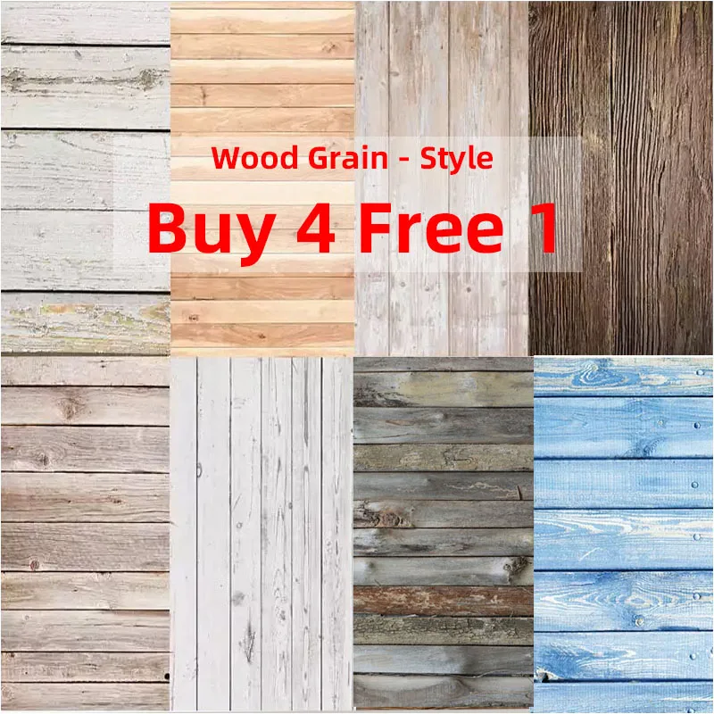 

Wood Grain Photo Background 57X87CM Waterproof And Dustproof Photography Background Wallpaper Food Photography Props