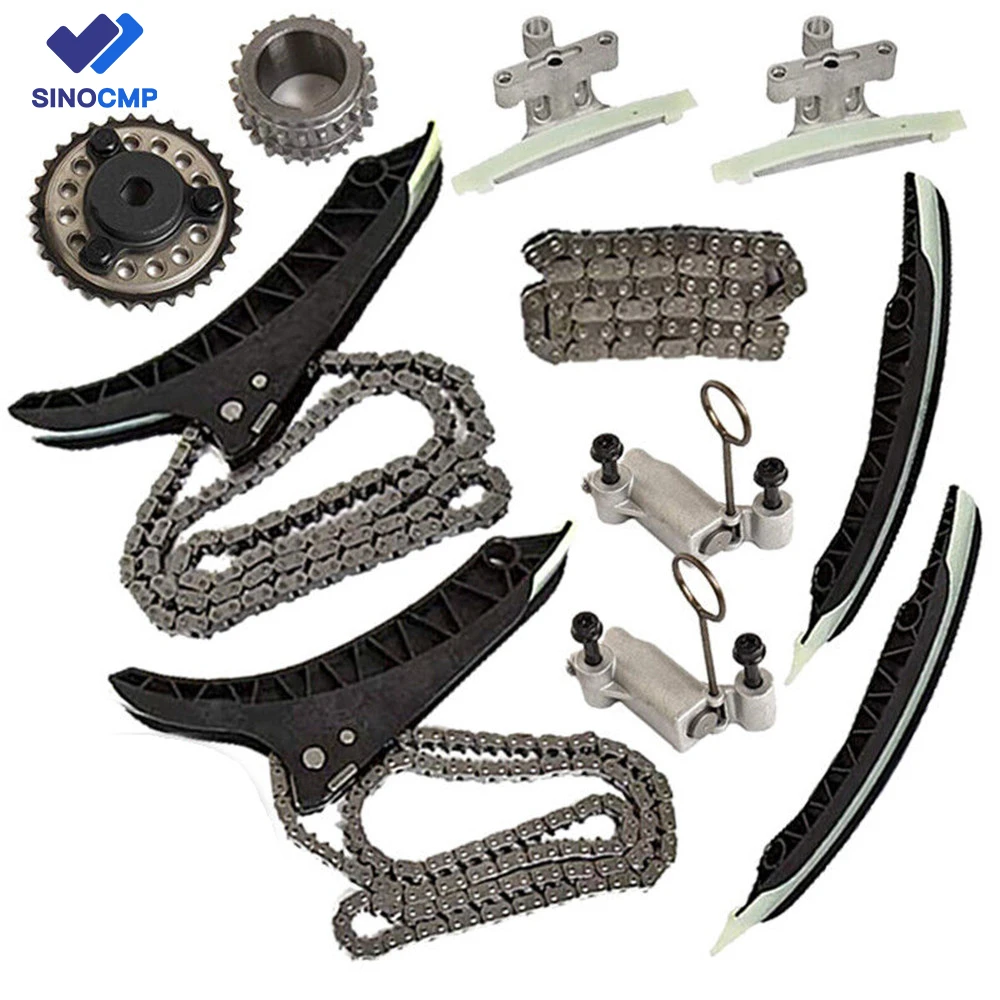N63 Engine Timing Chain Kit Camshaft Sprocket For BMW 550i 650i 750i X5