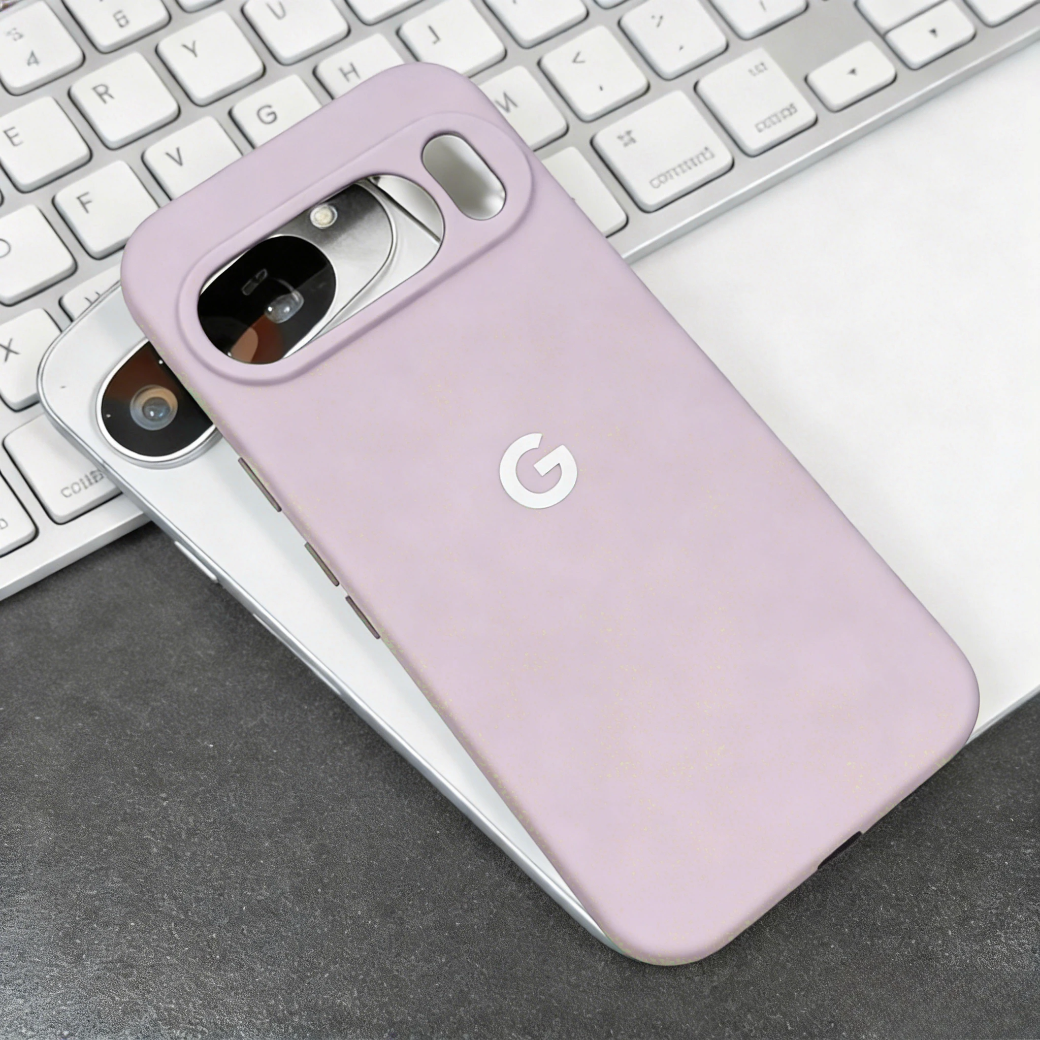 Premium Liquid Silicone Case with Soft Microfiber Lining and Enhanced Protection