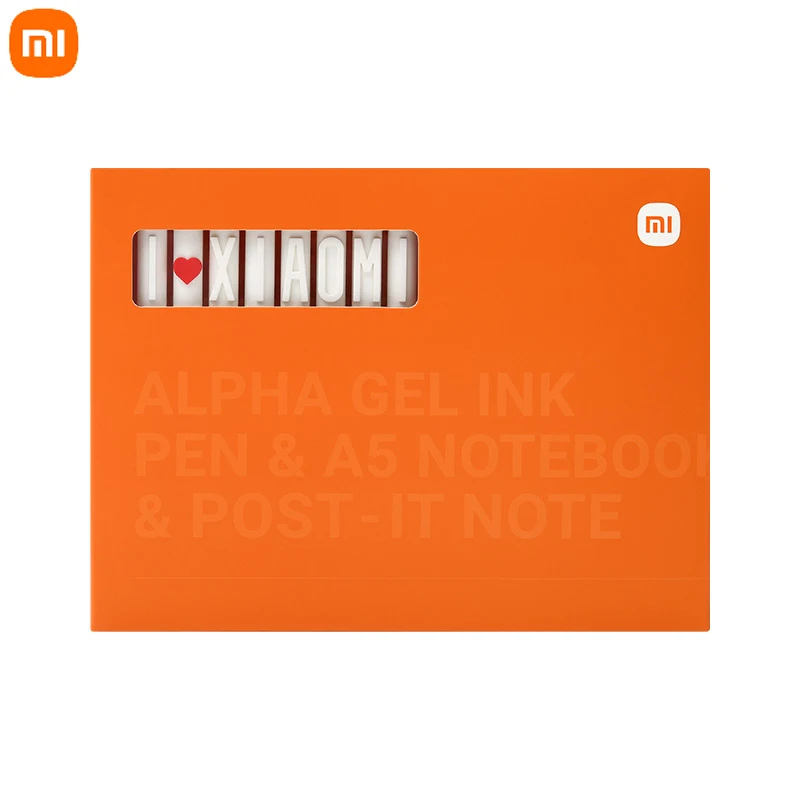 

Ручка гелевая Xiaomi, набор Канцтовары MI A5, записная книжка Mijia Post-it Notes, шариковые ручки Kaco, ручка Stylo ручки для офиса