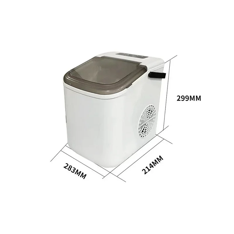YYHC-Commercial Milk Tea Shop Bar Mini Portable Smart Ice Machine Small Home Ice Maker