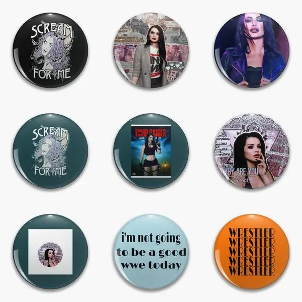 Wwe Paige комикс крик сарая Нефритовая булавка с мягкими кнопками индивидуальный