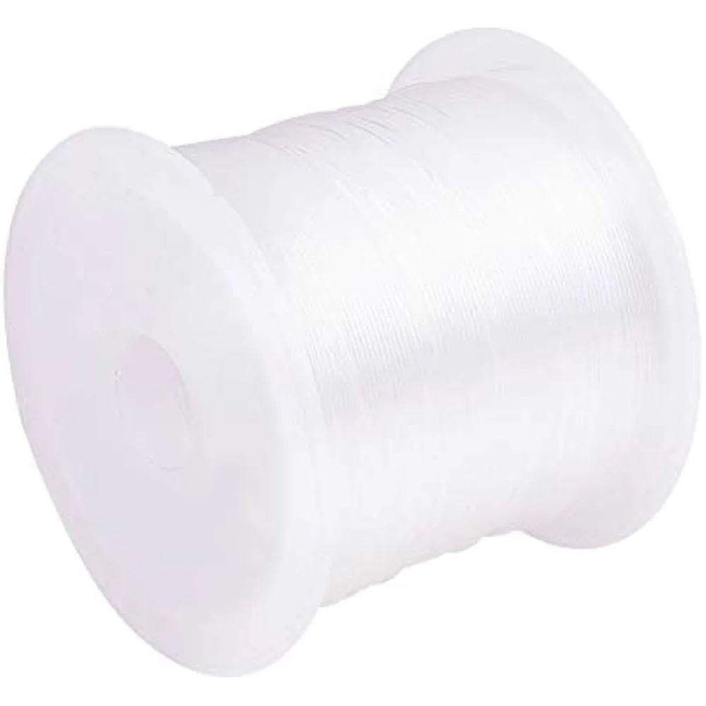 

0.5mm 20m Clear Fishing Line Invisible Nylon Thread Jewelry String Wire Beading Cords String for Party Decor Seed Beads Jewelry