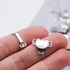 10/1PCS Metal Trousers Suit Pants Hook Button Skirt Trousers Garment Invisible Hook DIY Pants Adjustment Buckle Sewing Accessory 4