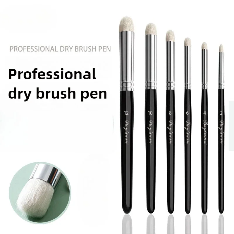 Paint Brush Set, Fine Detail Wood Handle Brushes for Miniature Art Painting, Acrylic, Watercolor - Micro Detailing & Drybrush 3