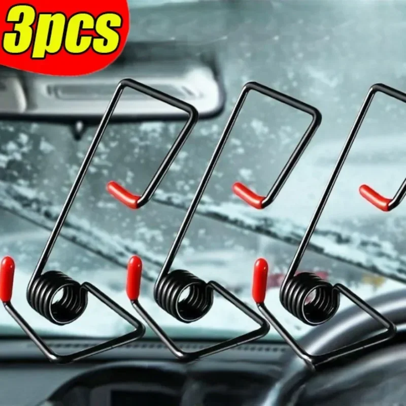 Universal Car Wiper Booster Spring Alloy Rubber Windscreen Wipers