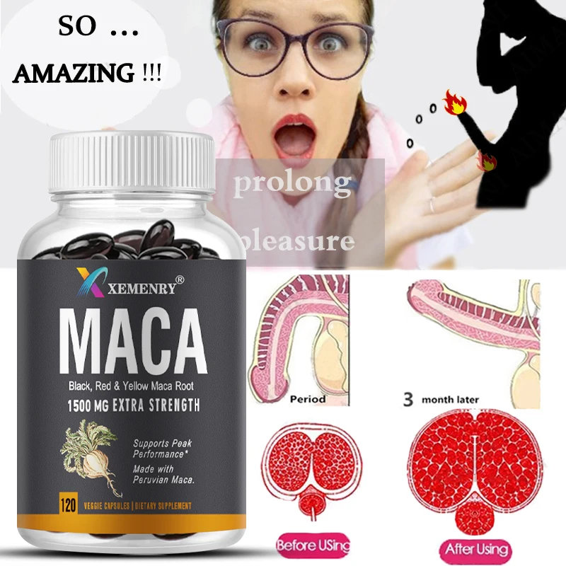 MacaExtractEnhancedPotencyEnergyBoosterAntiFatigueSupplement