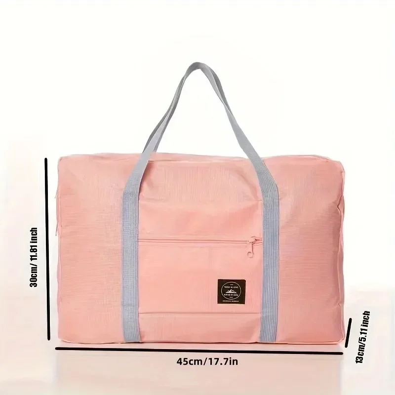 Travel folding bag, travel storage bag, travel storage bag, large capacity moving luggage, clothing organization bag