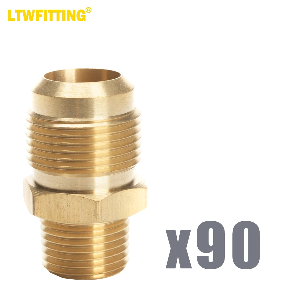 

Латунный фитинг LTWFITTING 3/4 "OD x 1/2" Male NPT Соединительный трубчатый фитинг (упаковка из 90 шт.)