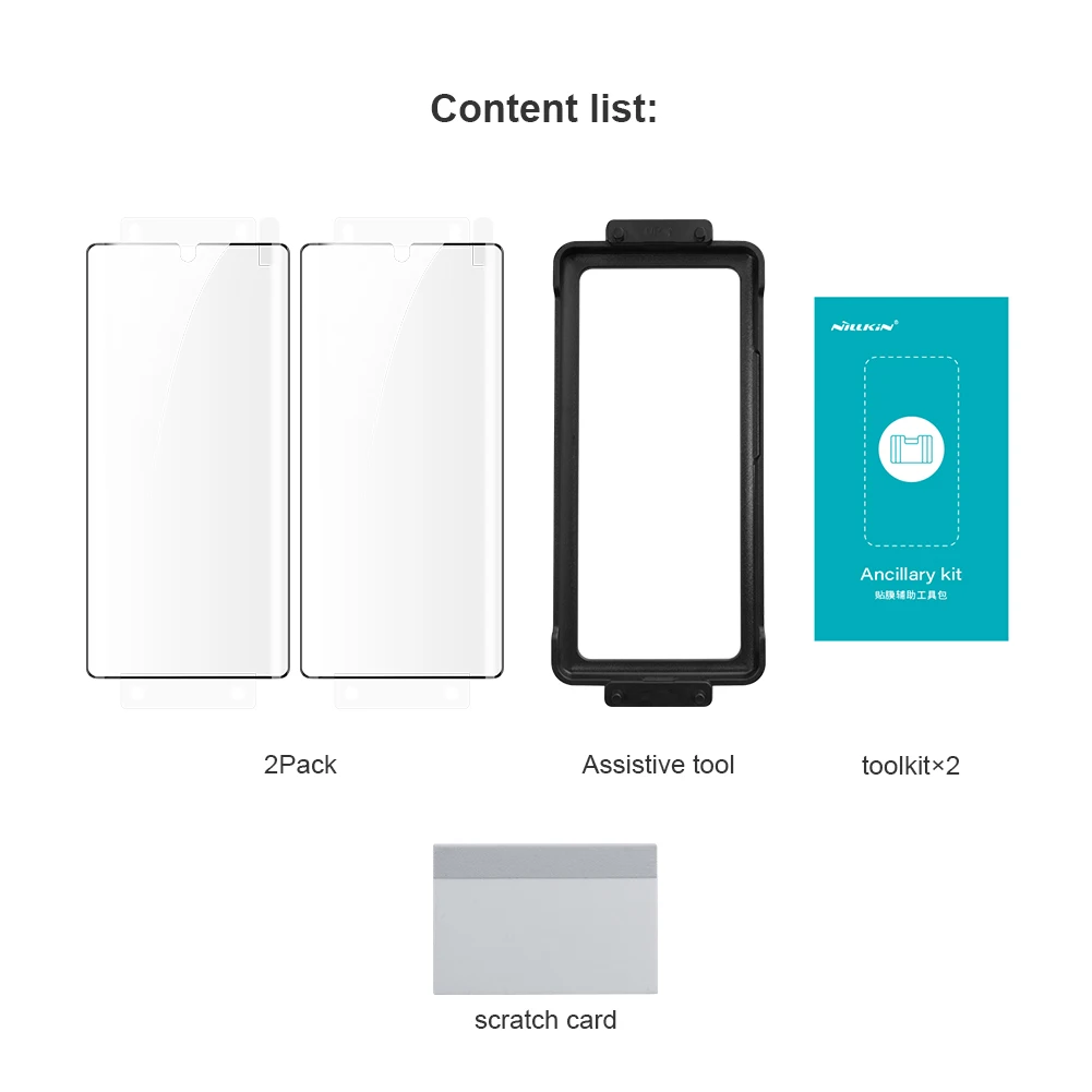 For Google Pixel 7 Pro Film NILLKIN 2 Pcs Impact Resistant Curved Screen Protector For Google Pixel 7 Pro Soft Film With tools