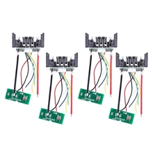 

4Pcs DCB200 Li-Ion Battery PCB Charging Protection Circuit Board For Dewalt 18V 20V DCB201 DCB203 DCB204
