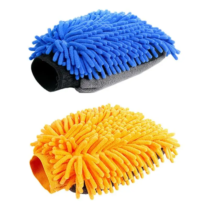 

Car Wash Mitt Universal Washing Gloves Soft Durable Cleaning Washer Sponge For Cars Trucks SUVs Detailing Automobile Supplies