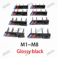 3D Front Grille Badge with BMW M Logo - M3 (Glossy Black)