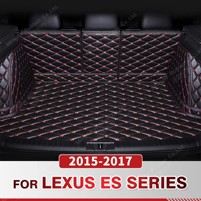 

Автомобильный коврик для багажника с полным покрытием для серии LEXUS ES Hybrid 2015-2017 16, автомобильный коврик для багажника, защитные аксессуары для салона автомобиля
