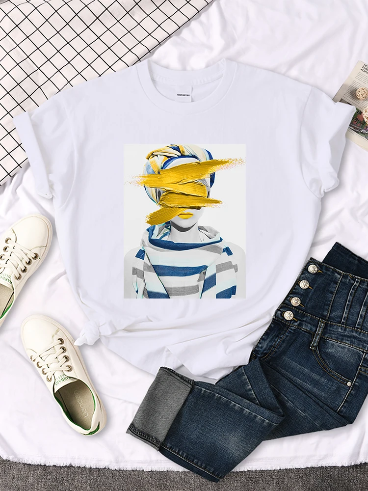 

Футболка женская с коротким рукавом и принтом в стиле хип-хоп