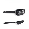Stainless Steel Cat Litter Scoop Rubber Handle Sturdy Mesh Scooper Durable Kitty Litter Box Cleaning Tools for Pets Gatos 6