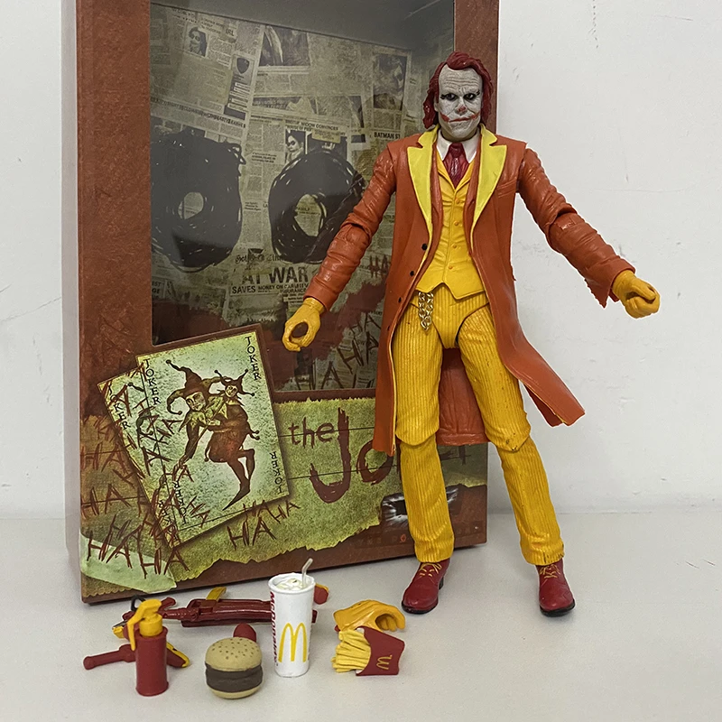 NECA ジョーカーフィギュアダークナイトジョーカーおもちゃ