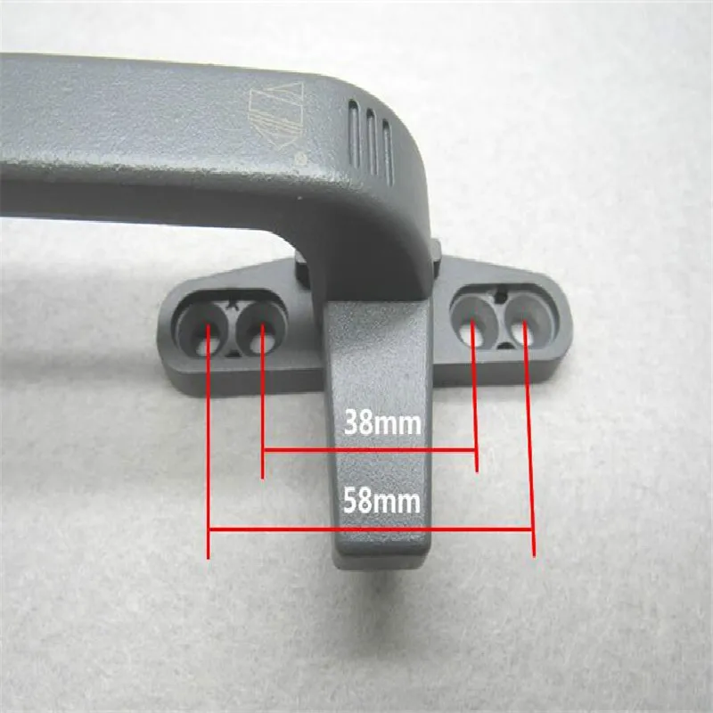50 aluminum alloy window handle push window accessories old-fashioned flat open door and window handle 7 type handle