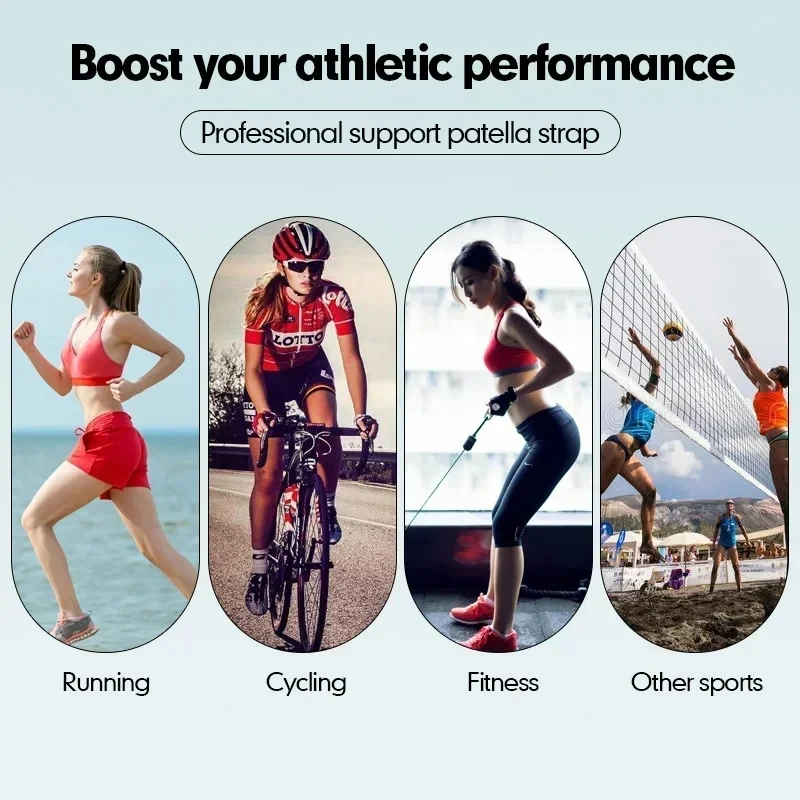 Adjustable Sports Knee Pad & Patella Band for Fitness 5